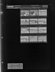 Portrait of a group of men; Baseball Game (12 negatives), April 30-May 2, 1966 [Sleeve 2, Folder a, Box 40]